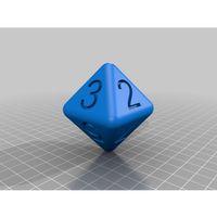 8 Yüzlü Zar (Bu ürün Sadece Plastik parçadır - Almadan Önce Soru Sorabilirsiniz)