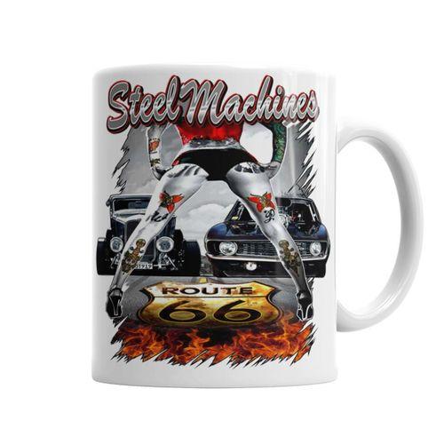 Steel Machines Rota 66 Kupa Bardak Porselen