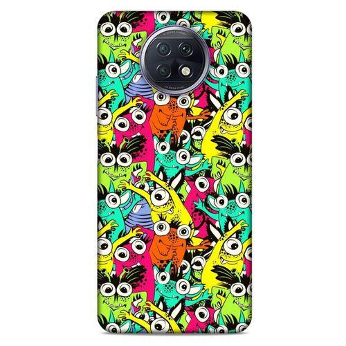 Lopard Xiaomi Redmi Note 9T Uyumlu Kılıf Graffitix (36) Glitter Kılıf