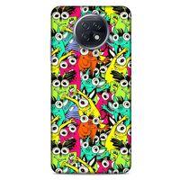 Lopard Xiaomi Redmi Note 9T Uyumlu Kılıf Graffitix (36) Glitter Kılıf