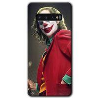 Samsung Galaxy S10 Kılıf HD Desen Baskılı Arka Kapak + Temperli Cam - Reel Joker
