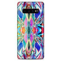 Samsung Galaxy S10 Plus Kılıf Pastel Renkler (27) Tasarımlı Kılıf Karışık Renkli