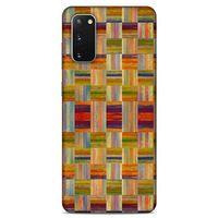 Lopard Samsung Galaxy S20 Uyumlu Kılıf Wood'X (49) Ultra Silikon Kılıf Baskılı