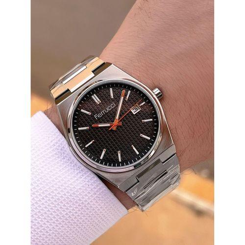 Ferrucci Nişan Ve Takım Elbiselere Özel Takvimli Kadran 2 Yıl Garantili Spor Erkek Kol Saati J3625.4