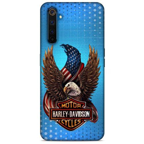 Realme 6 Pro Uyumlu Kılıf Motorsiklet (38) Neo Hybrid Kılıf Harley Davidson