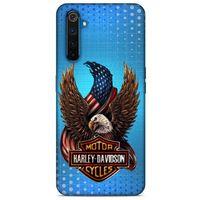 Realme 6 Pro Uyumlu Kılıf Motorsiklet (38) Neo Hybrid Kılıf Harley Davidson