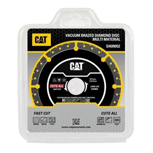 Cat DA09052 115MM Profesyonel Çelik, Inox, Alüminyum, Pvc, Fayans, Çok Amaçlı Elmas Kesme Diski