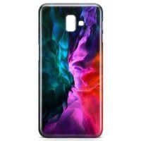 Samsung Galaxy J6 Plus Kılıf Alon Night Arka Kapak Koruma Desenli Full Koruyucu