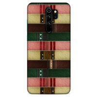 Xiaomi Redmi Note 8 Pro Kılıf Patchwork (41) Tank Kılıf Koyu Yeşil Pembe