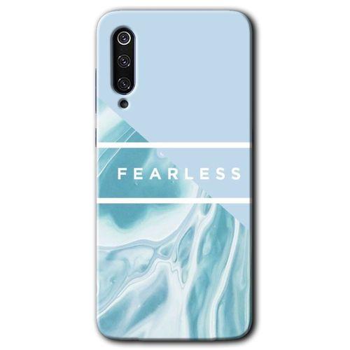 Xiaomi Mi 9 SE Kılıf HD Desen Baskılı Arka Kapak - Fearless
