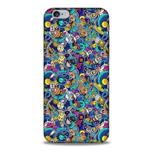 Graffitix (49) Desenli Silikon Kapak Apple Iphone 6S Kılıf