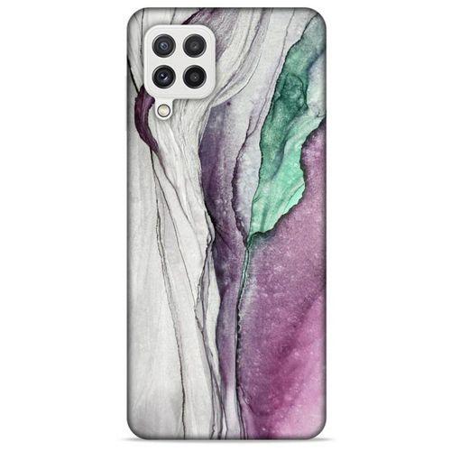 Xiaomi Redmi Note 10 5G Uyumlu Kılıf Mor Delisi (29) Arka Koruma Kılıfı Mermer
