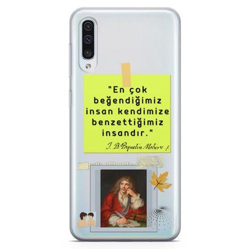 Samsung Galaxy A50 Kılıf Caps Moliere Arka Kapak Koruma Desenli Full Koruyucu