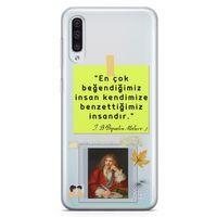Samsung Galaxy A50 Kılıf Caps Moliere Arka Kapak Koruma Desenli Full Koruyucu