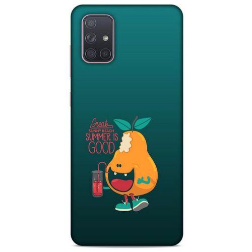 Frutix Armut 02 Samsung Galaxy A71 Kılıf Desenli Silikon
