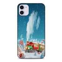 Apple Iphone 11 Kılıf Snowix (11) Tam Koruma Yeşil Kırmızı