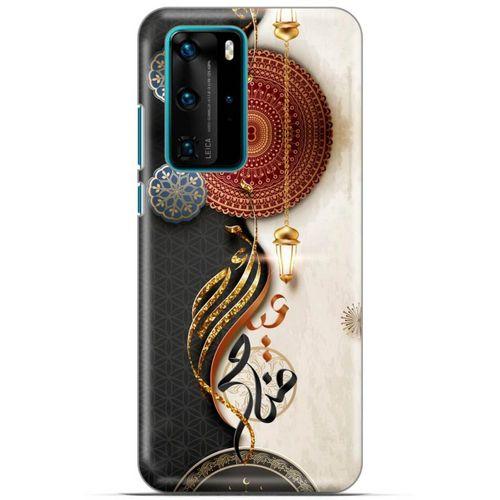 Lopard Huawei P40 Pro Uyumlu Kılıf Ramazan (40) Desenli Fit Silikon Kılıf