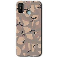 Tecno Spark 6 Go Kılıf HD Desen Baskılı Arka Kapak - Kamuflaj 6 + Kırılmaz Cam