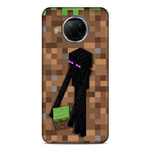 Lopard Xiaomi Redmi Note 9 Pro 5G Uyumlu Kılıf PiXel (26) Tpu Silikon Kılıf Kahverengi MC