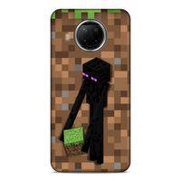 Lopard Xiaomi Redmi Note 9 Pro 5G Uyumlu Kılıf PiXel (26) Tpu Silikon Kılıf Kahverengi MC
