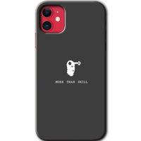 iPhone 11 Kılıf HD Desen Baskılı Arka Kapak - Headshot + Kırılmaz Cam