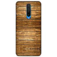 Lopard Xiaomi Poco X2 Uyumlu Kılıf Wood'X (16) Kalın Kılıf Desenli