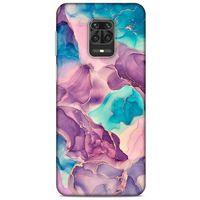Xiaomi Redmi Note 9S Uyumlu Kılıf Mavi Delisi (13) Silikon Kap Wallpaper