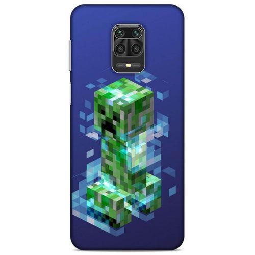 Lopard Xiaomi Redmi Note 9S Uyumlu Kılıf PiXel (37) Silicone Cover Creeper MC