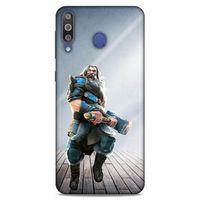 Lopard Samsung Galaxy M30 Uyumlu Kılıf GameX (31) TPU Kılıf Kombat