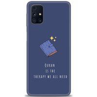 Samsung Galaxy M51 Kılıf HD Baskılı Kılıf - Quran + Tam Ekran Koruyucu