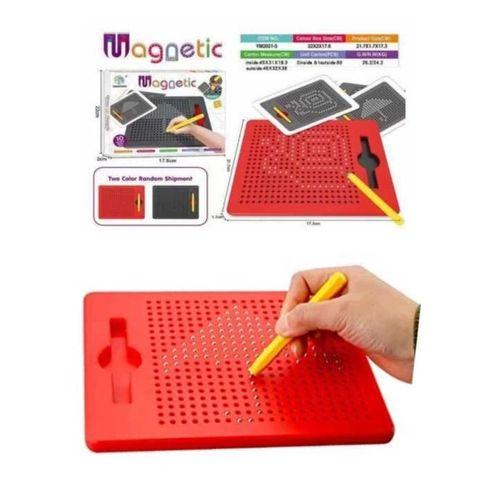 Eğitici Oyuncak YM2021-5 380 METAL TOPLU ÖRNEK KARTLI MAGNETİC BOARD K.Ç