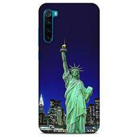 Xiaomi Redmi Note 8T Kılıf Dünya Mimarisi (23) Ultra Koruma Kılıfı Özgürlük Heykeli ABD