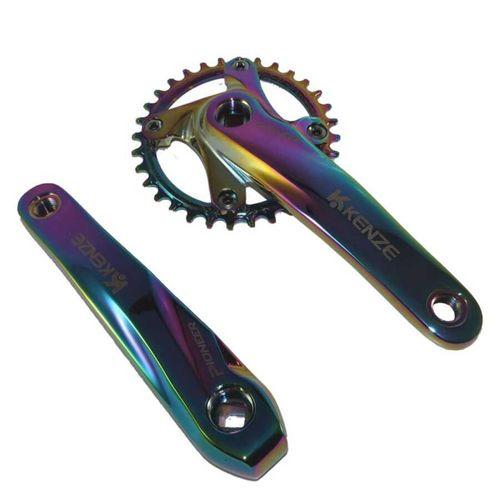 Aynakol 36T 170mm Tek Yaprak Mtb  Rainbow Kenze