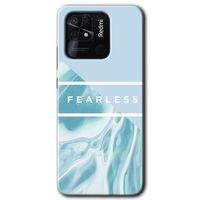 Potkal Hediye Fabrikası Xiaomi Redmi 10C Kılıf HD Desen Baskılı Arka Kapak - Fearless