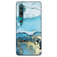 Xiaomi Mi Cc9 Pro Uyumlu Kılıf Mavi Delisi (2) Kabı Mürekkep