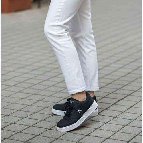 X-Step 2031 Lacivert-Beyaz Düz Taban Fuspetli Spor Ayakkabı