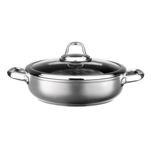 Leggno MST2828ST28GR Master Titanium Sığ Tencere Metalik Gri 28 cm
