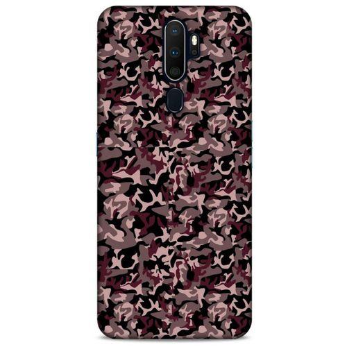 Kamuflaj 25 Oppo A9 2020 Kılıf Silikon Kapak