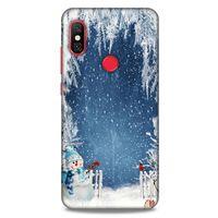 Xiaomi Redmi Note 6 Pro Kılıf Snowix (6) Silikon Kılıf Açık Mavi