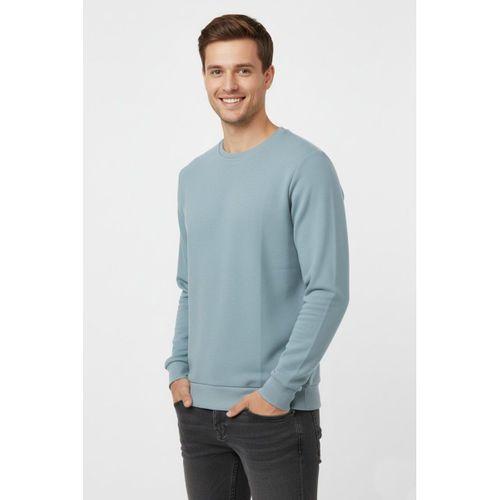 Erkek Sıfır Yaka Kazak Petek Örgü Klasik Kalıp 6635 BGL-ST04929