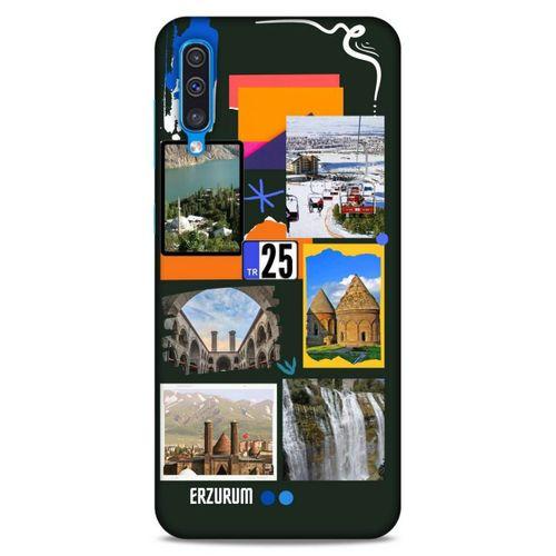 Lopard Samsung Galaxy A50 Uyumlu Kılıf Şehirli ※ (25) Erzurum Antişok Kapak