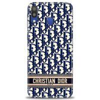 Samsung Galaxy A10S Kılıf HD Baskılı Kılıf - Christian Dior + Tam Ekran Koruyucu