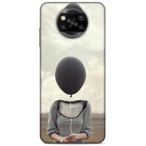 Lopard Xiaomi Redmi Poco X3 Uyumlu Kılıf Manipülasyon ☻ (30) Silicone Case Desenli