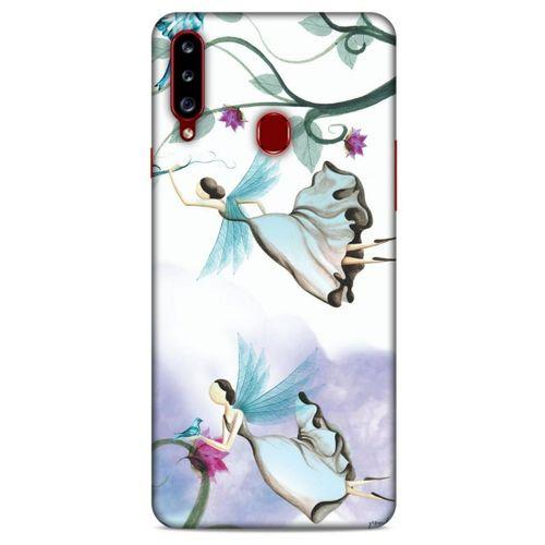 Y.Liva-2021 Özel Seri Pericik Samsung Galaxy A20s Kılıf Silikon Kapak