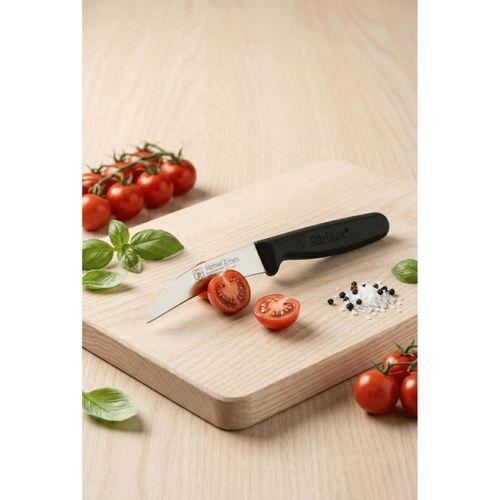 Dekor Sebze Mutfak Bıçağı Ucu Eğik Domates Soyma Sürmene Bıçağı 18 Cm Sürbisa 61006