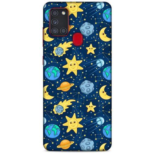 Samsung Galaxy A21s Kılıf Spacex (6) Silikon Kılıf