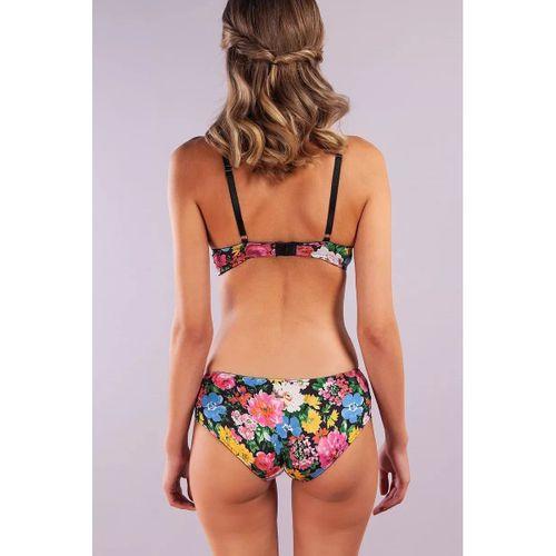 Garden Boy Short, Kadın Dantelli Çiçek Baskılı Şort Külot