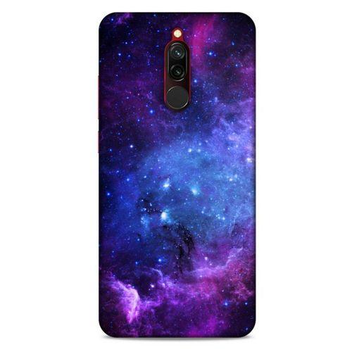Xiaomi Redmi 8 Uyumlu Kılıf Mor Delisi (6) Silikon Kılıf Yıldızlar
