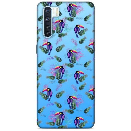 Frutix Ananas 02 Oppo A91 Kılıf Desenli Silikon