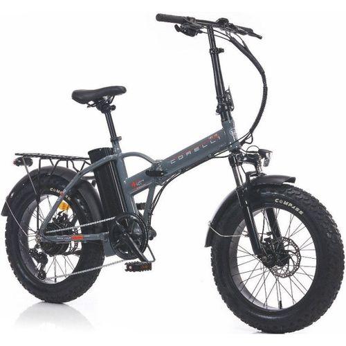Corelli Voniq 20 Jant Katlanabilir Fat Bike Elektrikli Bisiklet Mavi